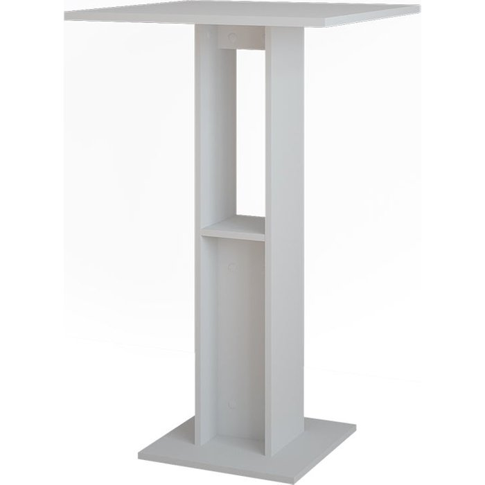 Vicco mesa de bar repose, blanco, 65 x 65 cm