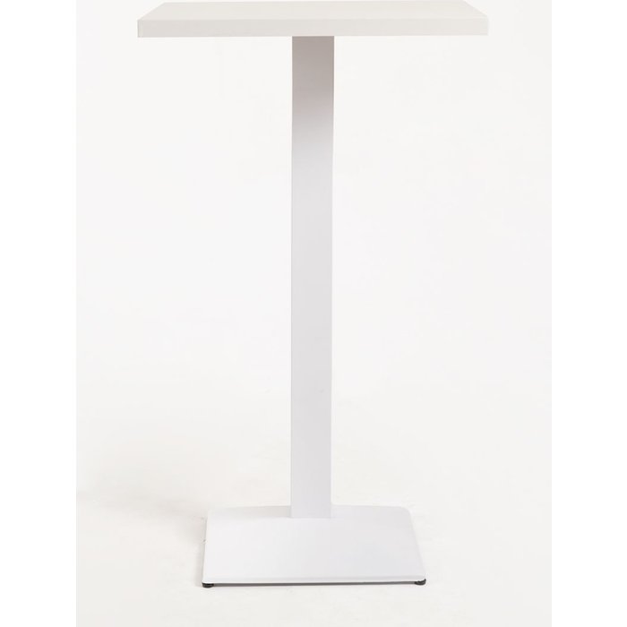 Regalos miguel - mesas - mesa kuat alta cuadrada - blanco