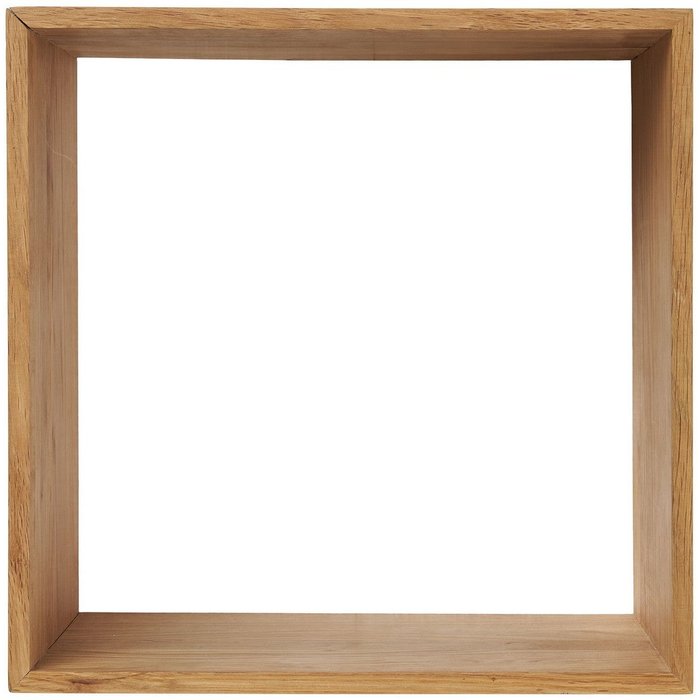 Estante lattoon, madera, marrón, seven design