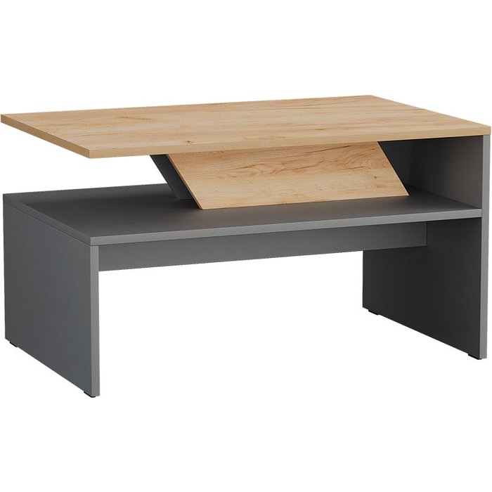 Vicco mesa de centro arden, antracita/artisan, 80 x 52.6 cm