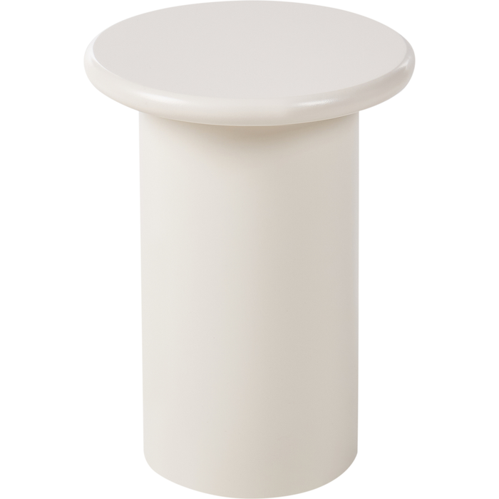 Beliani mesa auxiliar campti blanco