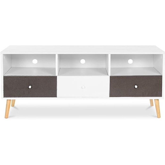 Mueble de tv de madera - diseño escandinavo - quenby
