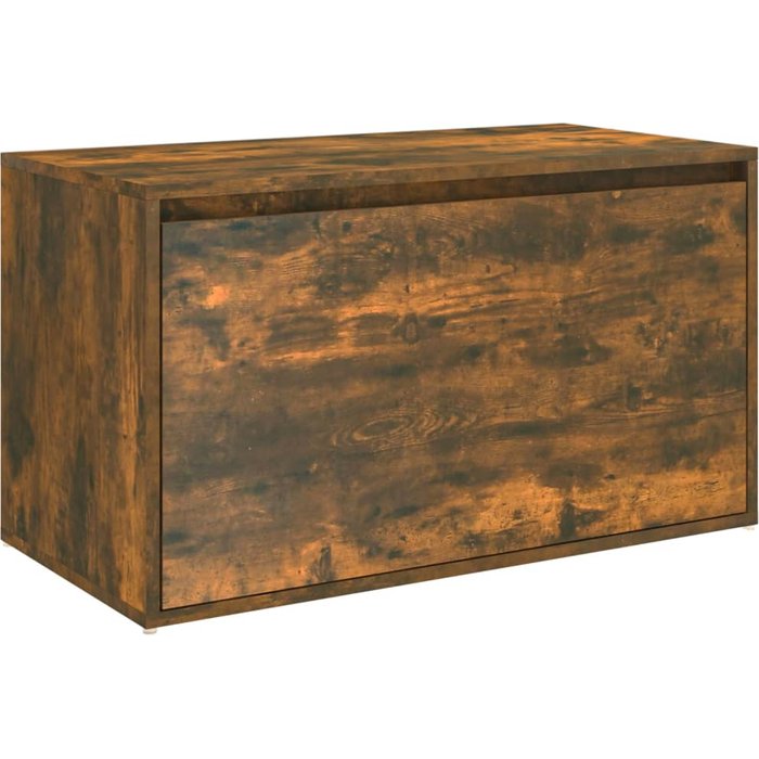 Banco pasillo madera contrachapada roble ahumado 80x40x45 cm - comfortxl