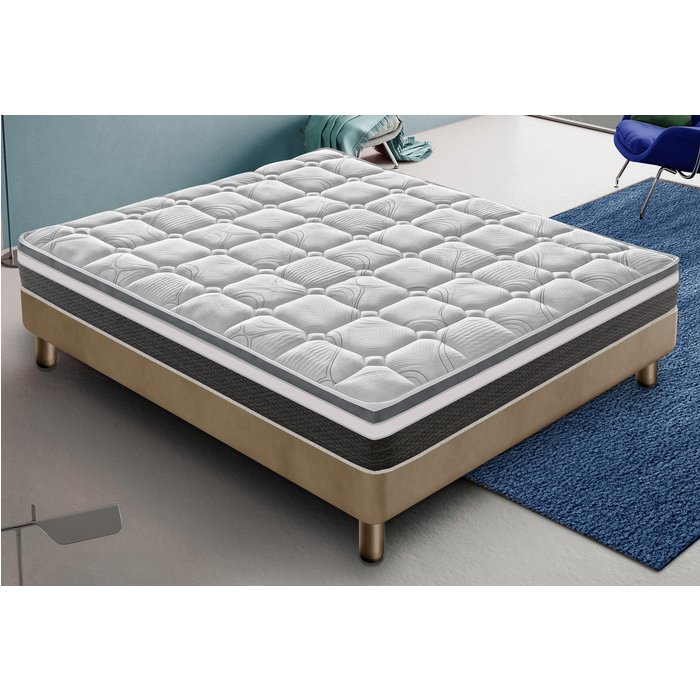Colchon 140x200 viscoelástico - altura 20 cm - modelo anna