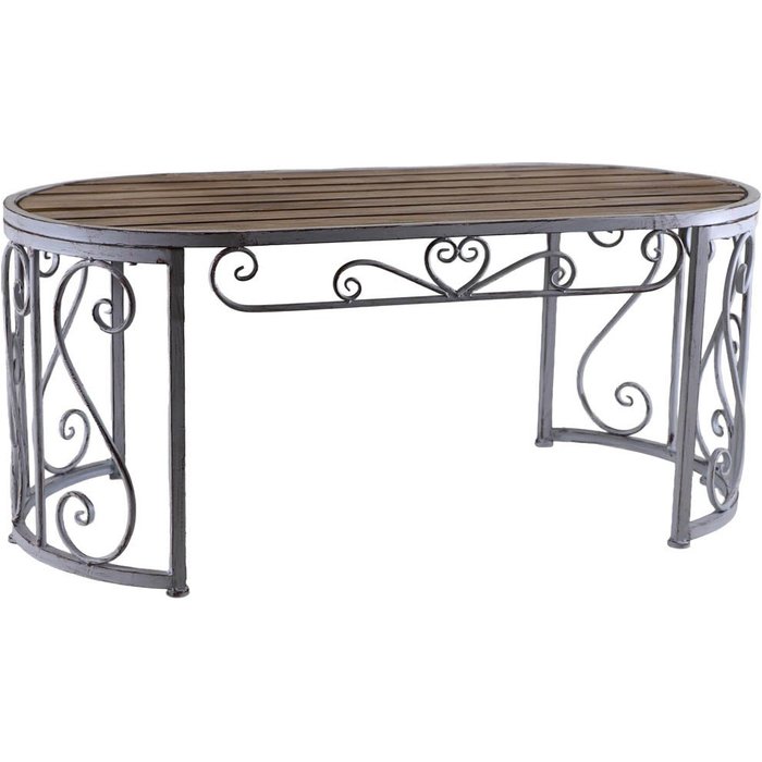 Mesa de centro gris 115x60x50