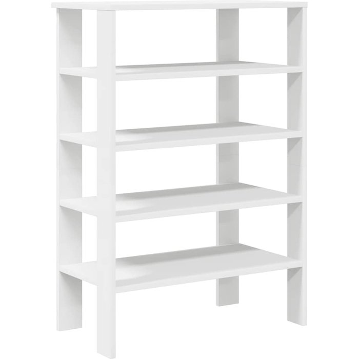 Mueble zapatero madera contrachapada blanco 61x32x87,5 cm - comfortxl