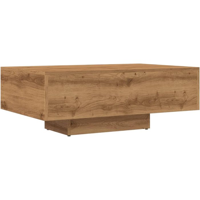 Mesa de centro madera ingeniería roble artisan 85x55x31 cm - comfortxl