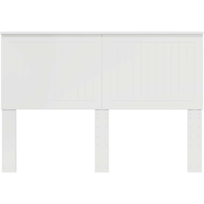 Maison exclusive - cabecero con cabecera brillante 140 cm madera contrachapada