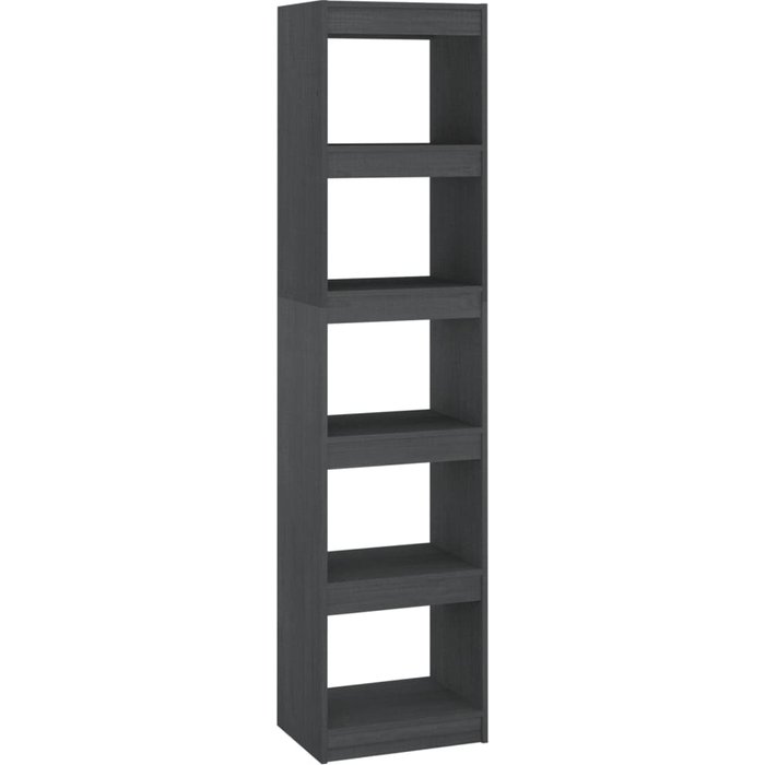 Estantería/divisor de espacios madera pino gris 40x30x167,5 cm – comfortxl