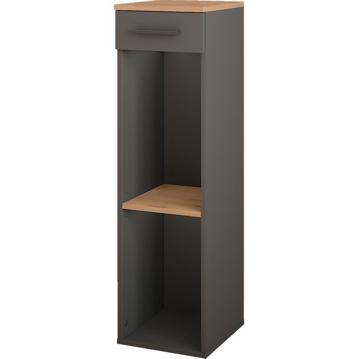 Vicco botellero repose, oro power roble/antracita, 30 x 106 cm