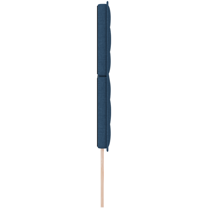 Cabecero azul 144 cm tela vidaxl