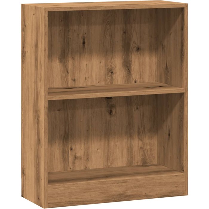 Estantería de madera de ingeniería roble artesano 60x24x76 cm – comfortxl