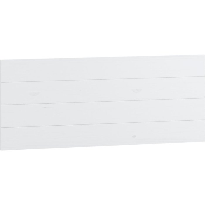 Venprodin - cabecero de madera 105 cm magda 110x45 blanco