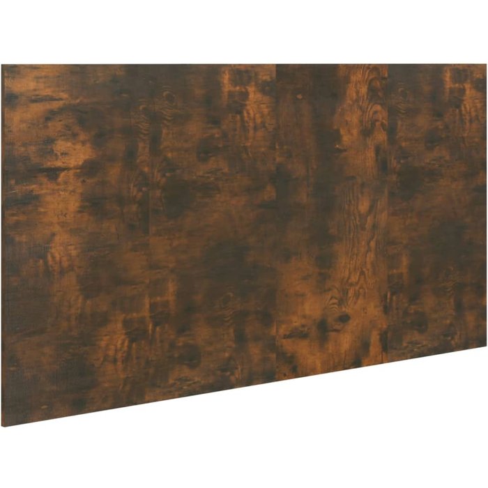 Cabecero cama - mueble cabecero madera contrachapada roble ahumado 160x1,5x80 cm