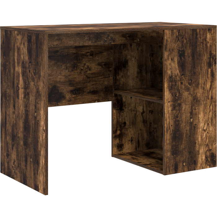 Escritorio de escritura roble ahumado madera mediano cfw34293