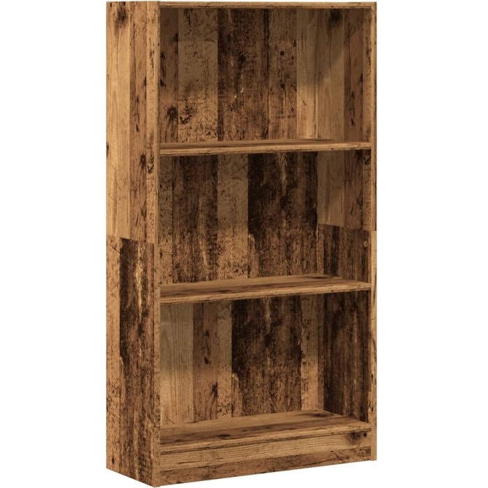 Estantería madera de ingeniería color envejecido 60x24x109 cm – comfortxl