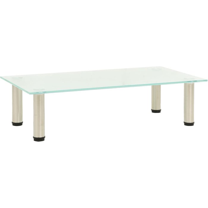 Maison exclusive - mueble para tv de vidrio templado esmerilado 60x35x17 cm