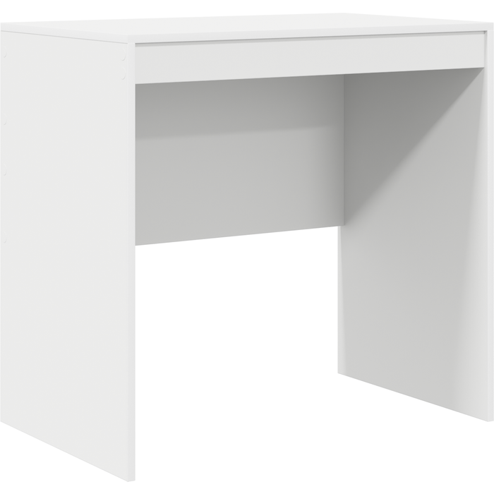 Escritorio blanco 80x50x76 cm madera de ingeniería cfw40976