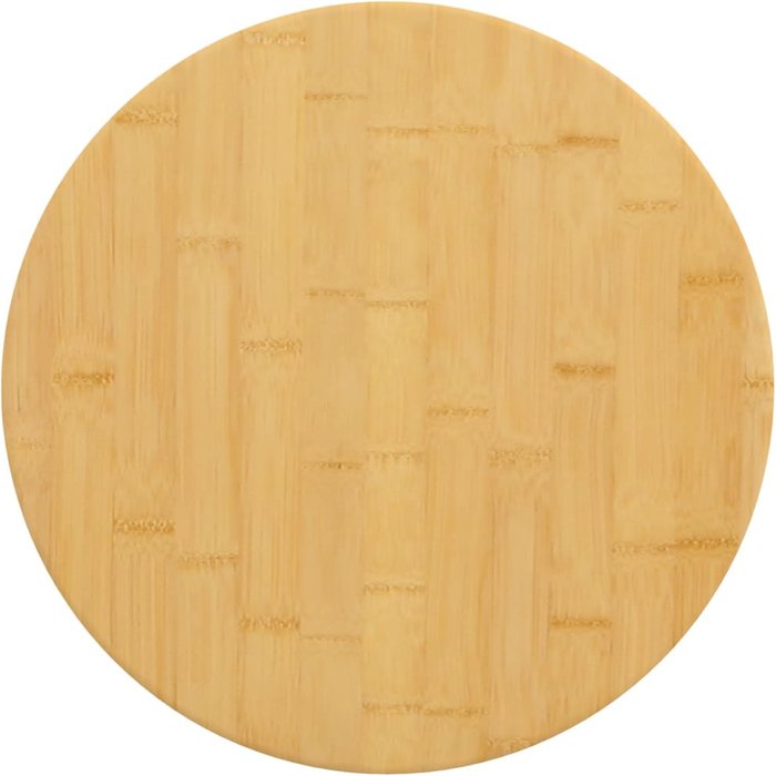 Tablero de mesa de bambú ?50x2,5 cm - comfortxl