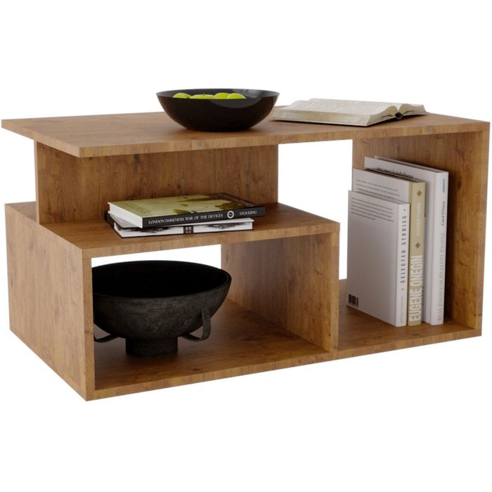 Table basse maja90 moderne et stable pour le salon en matériaux composites