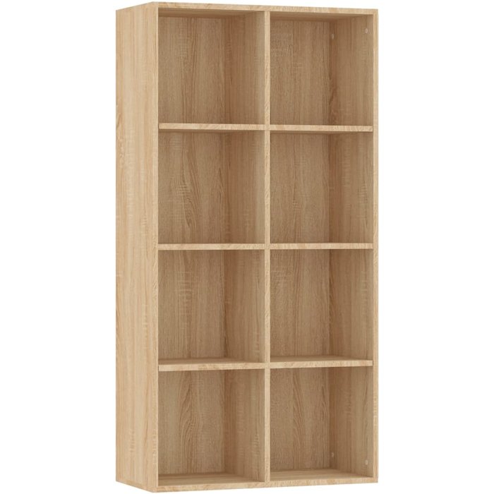 Estantería/aparador madera contrachapada roble 66x30x97,8 cm – comfortxl