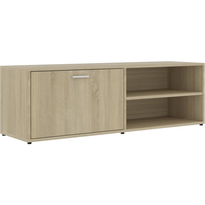 Mueble tv roble sonoma 120x34x37 cm aglomerado