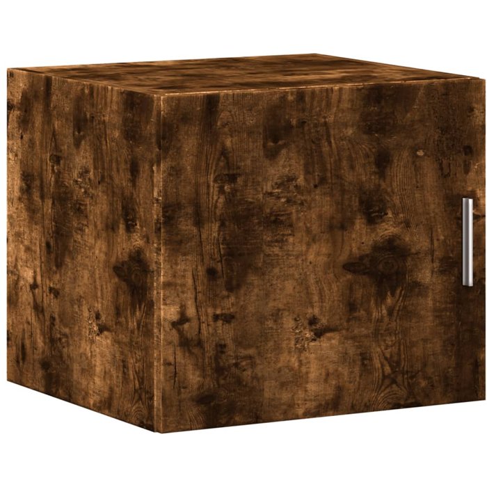 Armario de pared madera ingeniería roble ahumado 45x42,5x40 cm - comfortxl