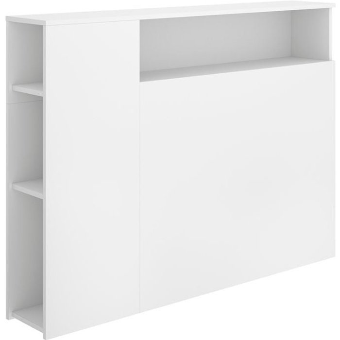 Cabecero ten 4 compartimentos blanco 95x127,2x23,4 cm