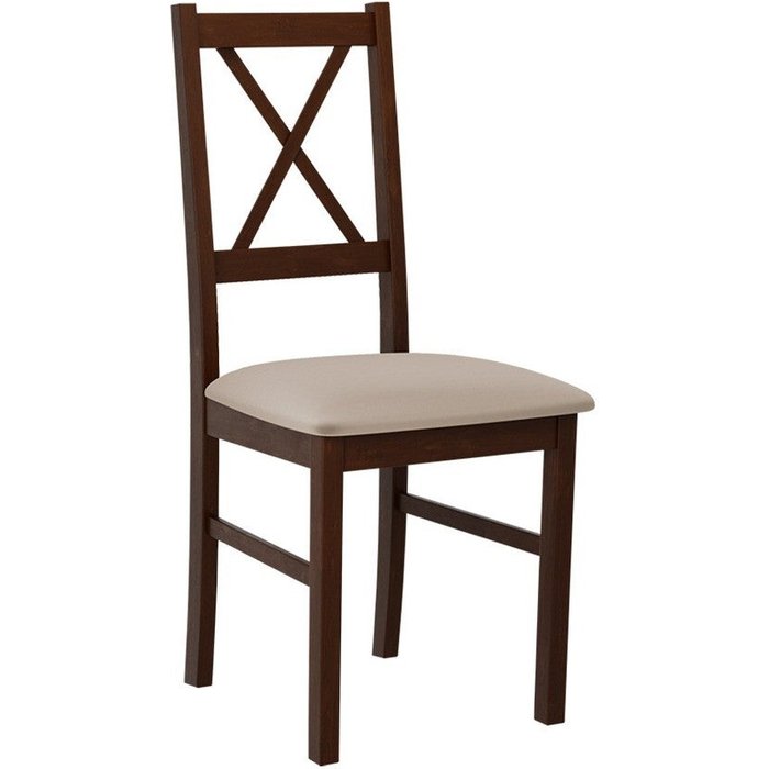 Silla victorville 173, 94x43x49cm, tapiz, de madera, madera, muebles ya montados