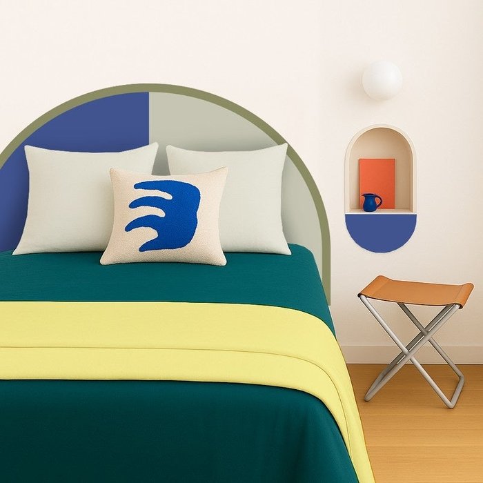 Cabecero - tejido no tejido - preencolado - 140x110 cm