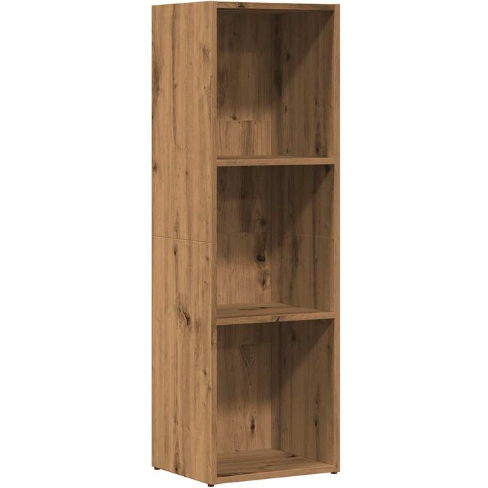 Estantería de madera ingeniería roble artisan 36x30x114 cm – comfortxl