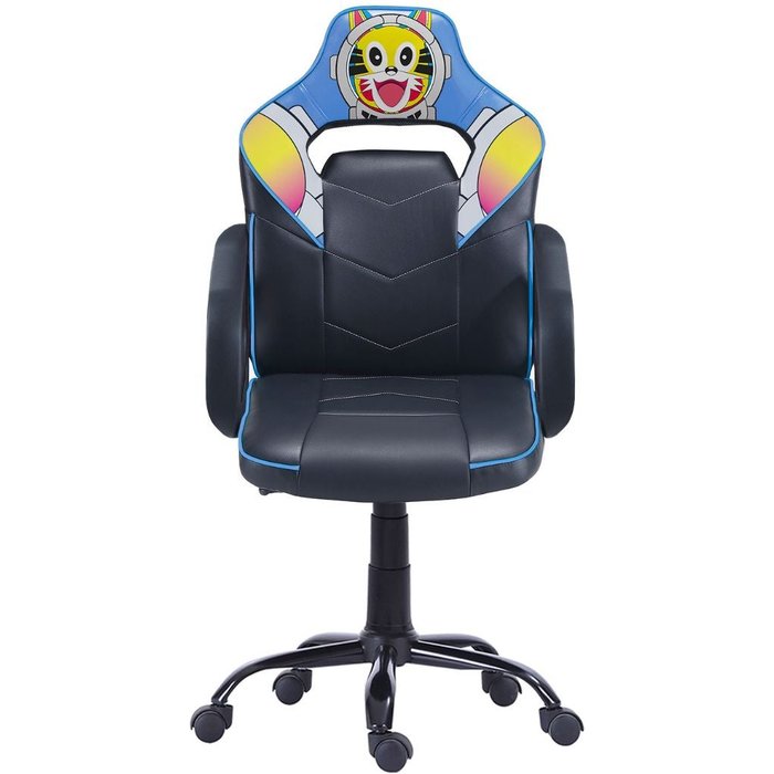 Silla gaming akx-10 altura regulable negro/azul 104-114x60x46 cm adec