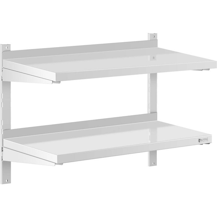 Estante de pared - 2 baldas - 40 x 80 cm