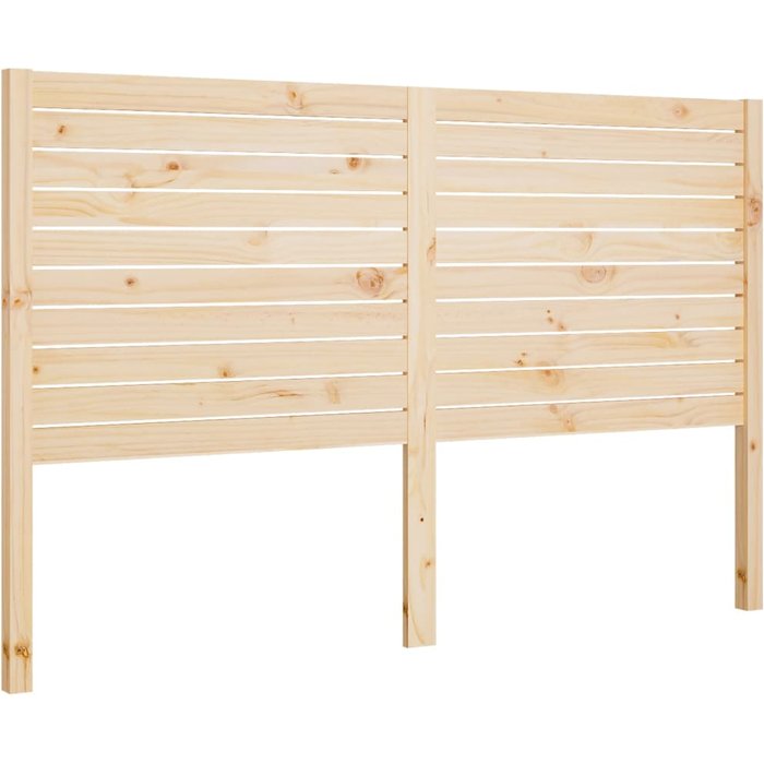 Cabecero de cama - mueble cabecero madera maciza de pino 206x4x100 cm