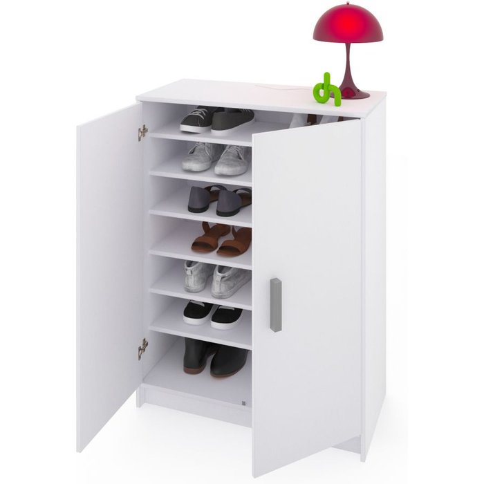 Zapatero liam 75 blanco 75 x 101 x 36 cm