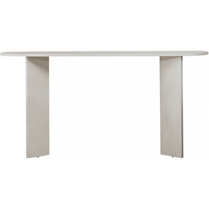 Consola de entrada diseño minimalista ovalado sira