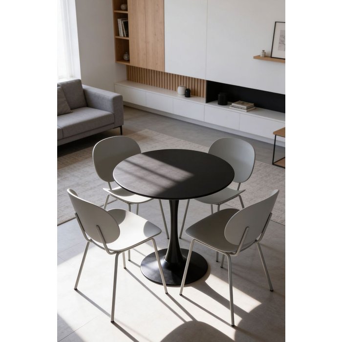 Regalos miguel - mesas comedor - mesa kolio 60 cm - negro