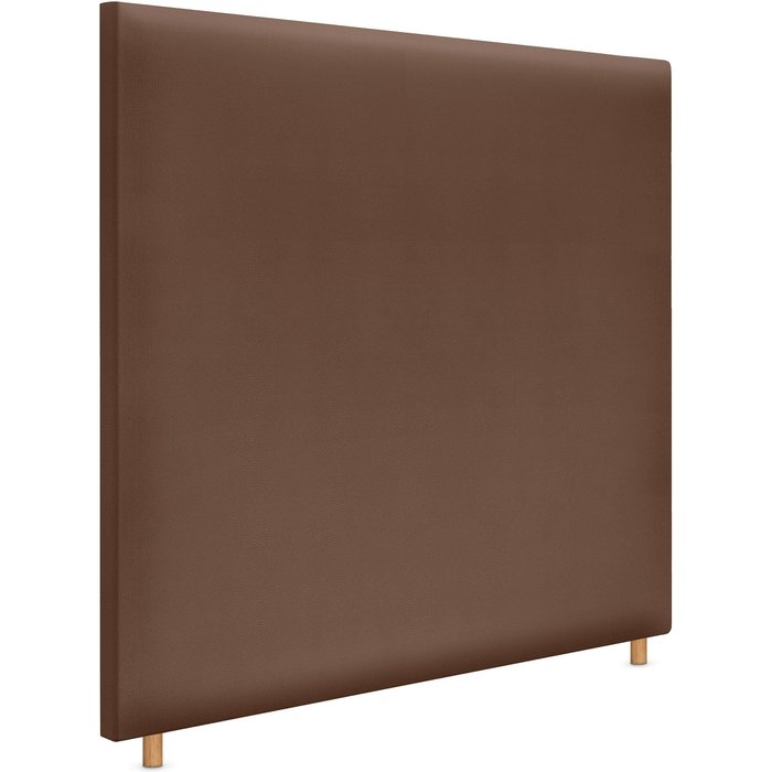 Dhome cabecero de polipiel liso hasta el suelo 150x120cm camas 150 - arcilla