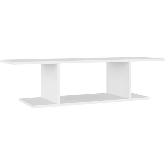 Mueble de pared para tv blanco 103x30x26,5 cm - comfortxl