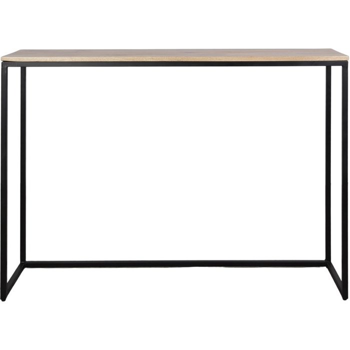 Consola de madera y metal constantin