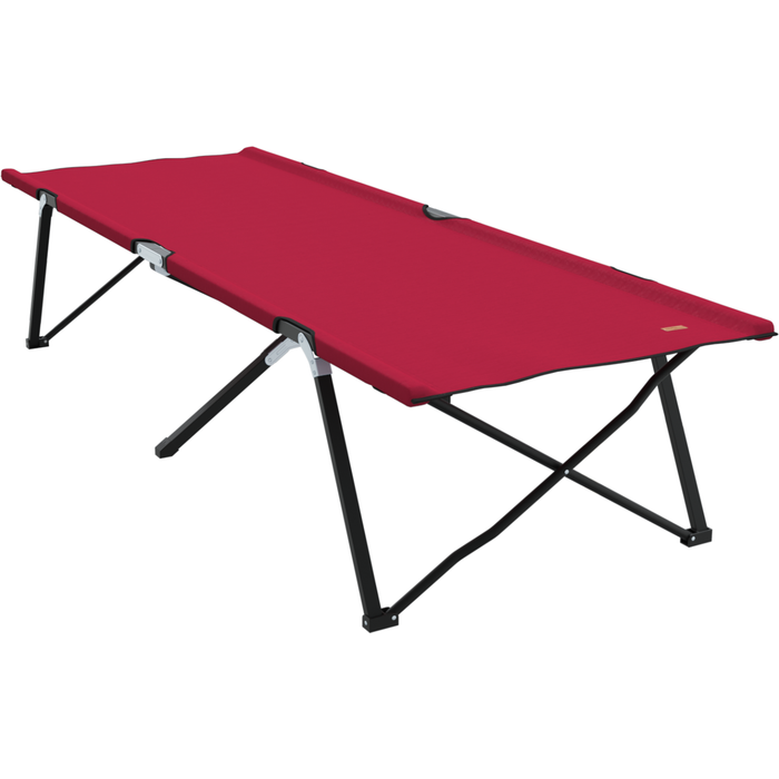 Cama solar plegable con bolsa de transporte tela oxford 600d roja cfw51702