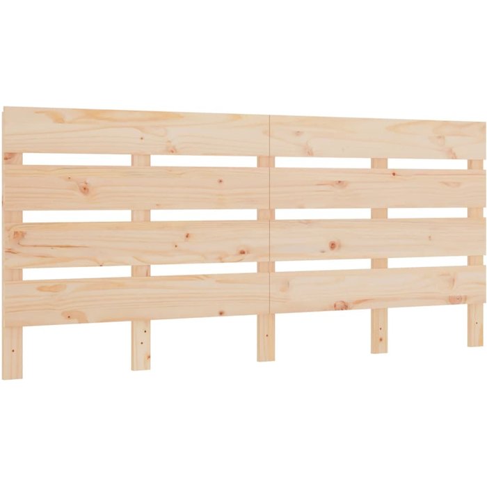 Cabecero de pino macizo 140x3x80 cm - comfortxl