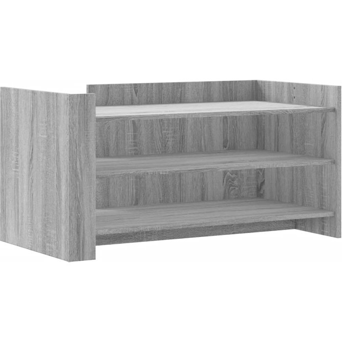 Mesa de centro madera de ingeniería gris sonoma 100x50x50 cm - comfortxl