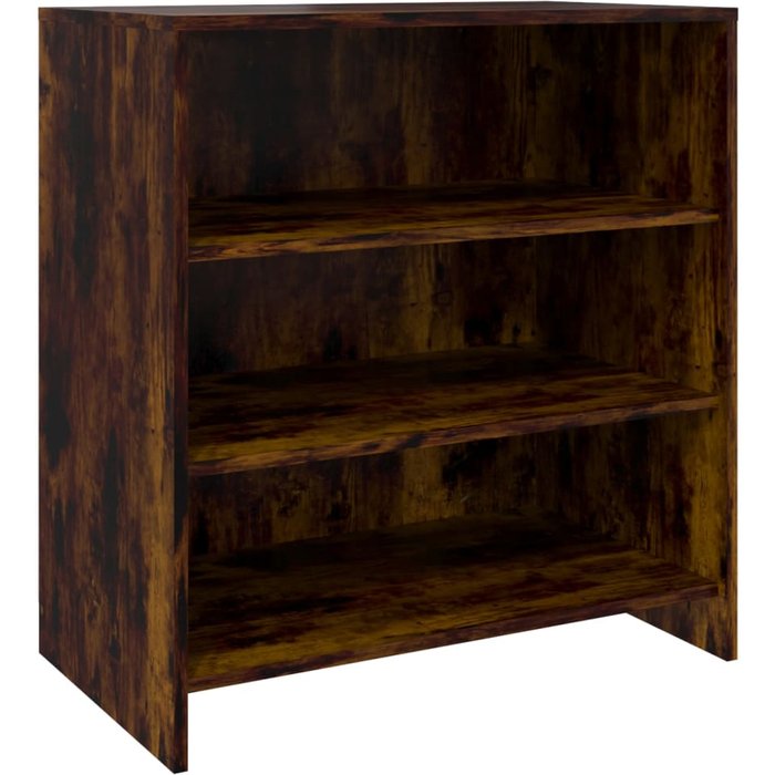 Aparador de madera de ingeniería roble ahumado 70x40,5x75 cm - comfortxl