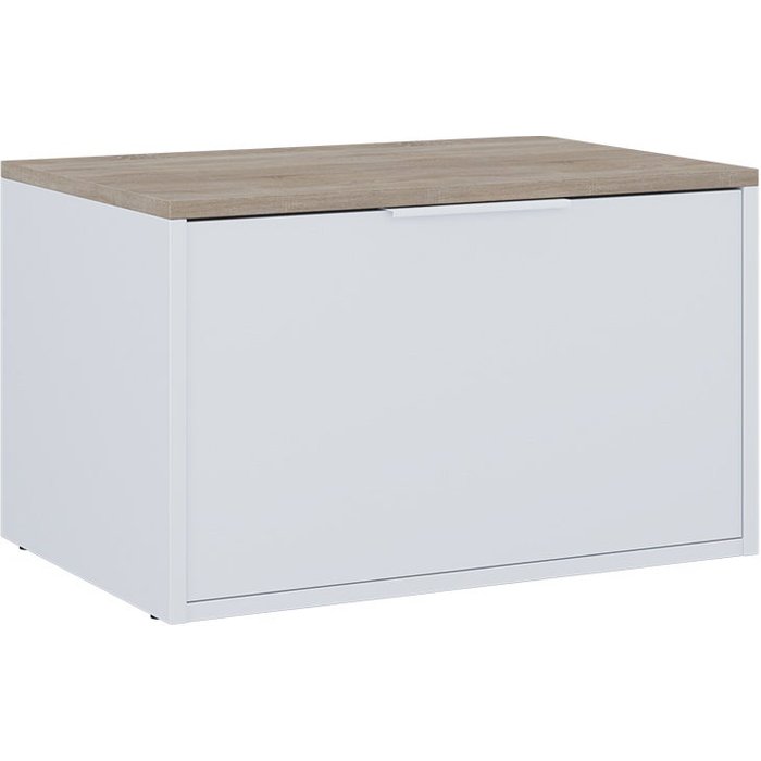 Vicco aparador betti, blanco/sonoma, 60 x 36 cm con puertas
