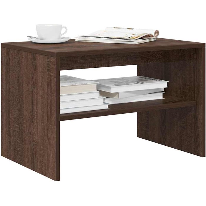 Mueble de tv de roble marrón, 60x40x40 cm, madera de ingeniería