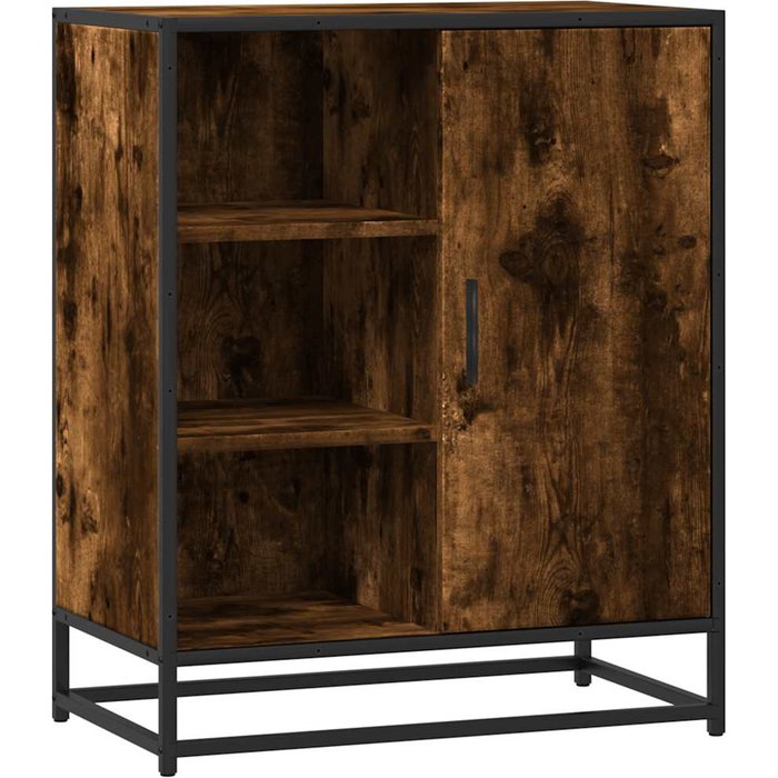Aparador de madera de ingeniería roble ahumado 62x35x76 cm - comfortxl