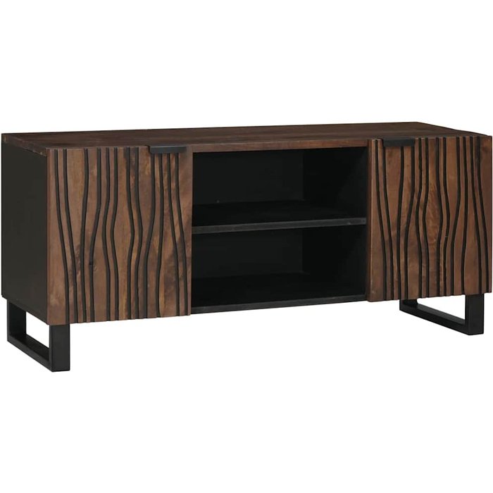 Unidades de tv nogal 105 x 33 x 46 cm madera contrachapada