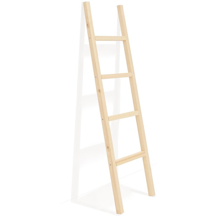 Stairs - escalera de madera maciza en tono natural de 150x41cm - decowood