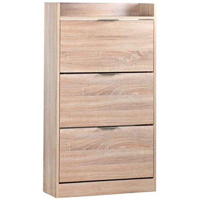 Zapatero con 3 solapas 63x15x24 cm